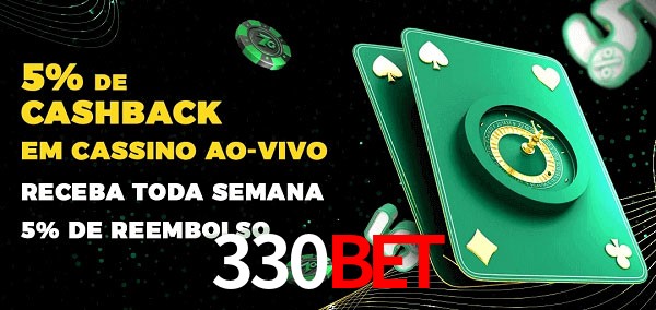 Promoções do cassino ao Vivo 330BET